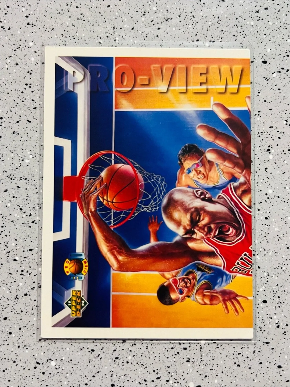 1993-94 Upper Deck Pro View 3D - Michael Jordan #109 Chicago Bulls NM💎 - Picture 2 of 5